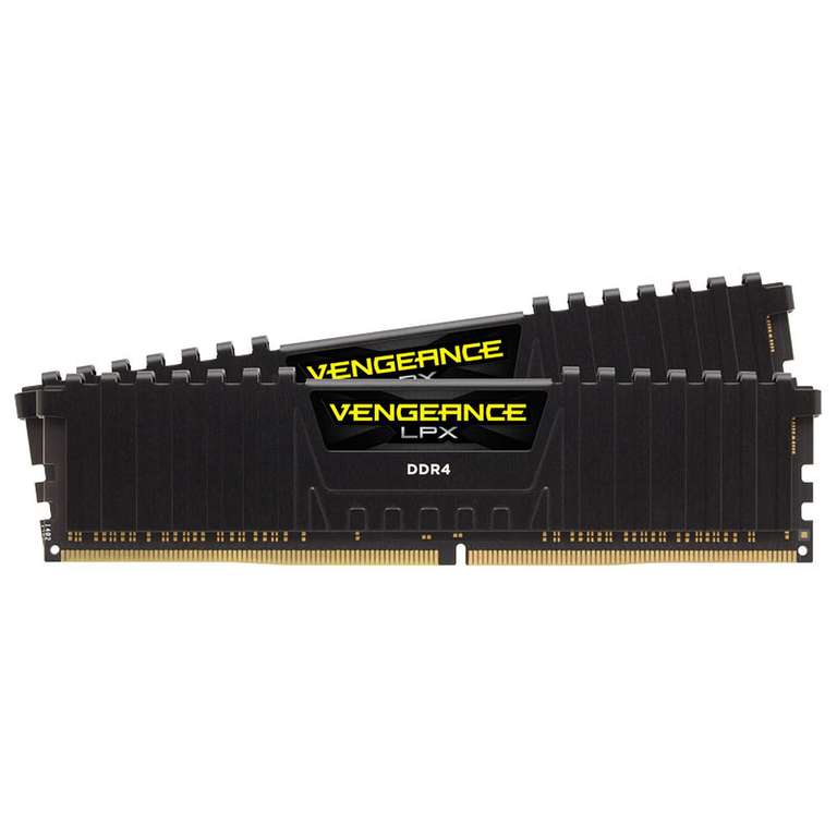 Kit Mémoire RAM Corsair Vengeance LPX (CMK32GX4M2E3200C16) - 32 Go (2 x 16 Go), DDR4, 3200 MHz, CL16 (Frontalier Belgique)