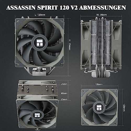 Ventirad CPU Thermalright Assassin Spirit V2 120 PLUS (Vendeur Tiers)