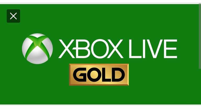 Abonnement de 3 mois au Xbox Live Gold (Dématérialisé)