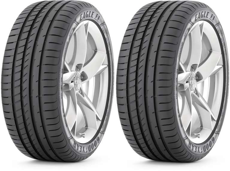Sélection de pneus Goodyear & Michelin en promotion - Ex : Lot de 2 pneus Eagle F1 Asymmetric 3 - 225/45 R17 91W (Via 30€ sur la carte)