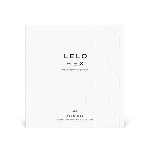 Boîte de 36 préservatifs Lelo Hex
