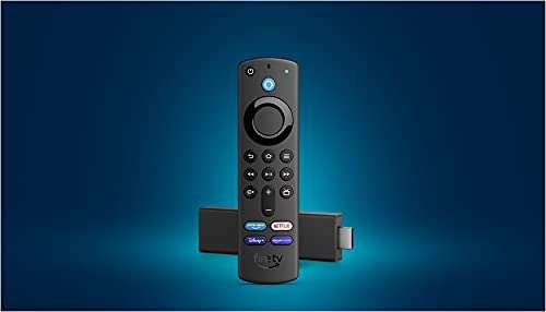 Passerelle multimédia  Fire TV Stick 4K - avec télécommande vocale  Alexa (dotée de boutons de contrôle de la TV) –
