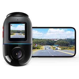 70mai Dash Cam Omni 360°, Vision Nocturne eMMC 32 Go, Enregistrement en accéléré, Mode stationnement 24 h/24 1080p, GPS (vendeur tiers)