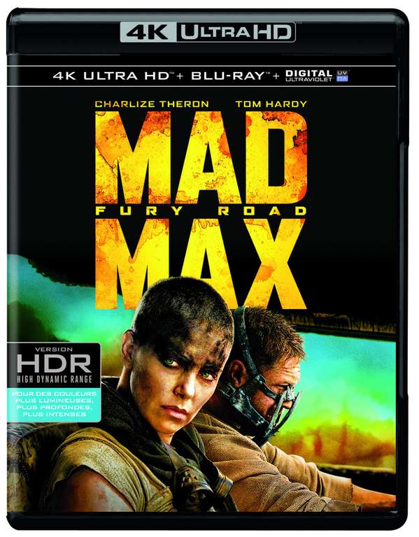 Mad Max : Fury Road 4K Ultra-HD + Blu-Ray + Digital Ultraviolet]