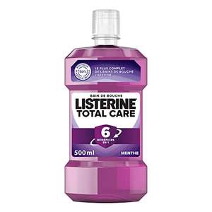 Bouteille de bain de bouche Listerine Total Care - 500 ml