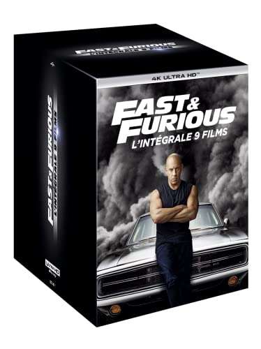 Coffret Blu-ray 4K : Fast and Furious- L'intégrale 9 Films