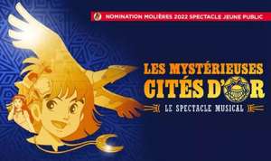 [Enfant moins de 12ans] Place Les mystérieuses cités d'or le 02/04/2023 à 16h théâtre de Yerres (10€ au lieu de 25€ adultes) - Yerres (91)