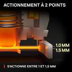 Clavier mécanique SteelSeries Apex 9 Mini - Switchs optiques, Format 60%, AZERTY