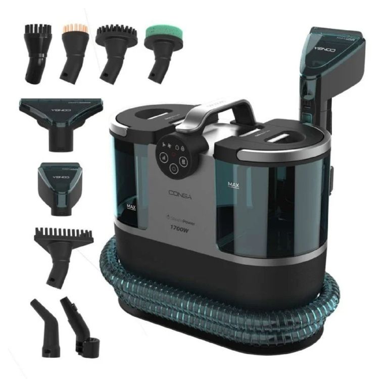 Shampouineuse Vapeur Cecotec Conga 7000 Carpet&Spot Clean Steam XXL (Vendeurs Tiers)
