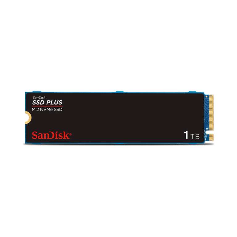 SSD interne M.2 NVMe SanDisk PLUS PCIe Gen 3.0 - 1To