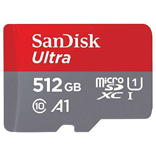 Carte MicroSD SanDisk Ultra A1 microSD (SDSQUAC-GN6MA) - 512 Go