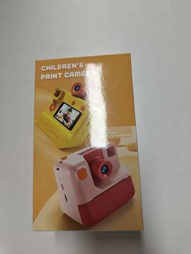 Caméra instantanée pour enfants, avec tickets de caisse, papier thermique,  excellente qualité