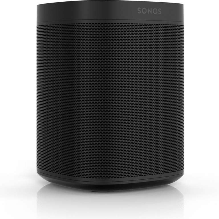 Enceinte sans-fil multiroom wifi Sonos One - Noir (Emballage abîmé - Garantie 24 mois) + 8€ crédités pour les adhérents