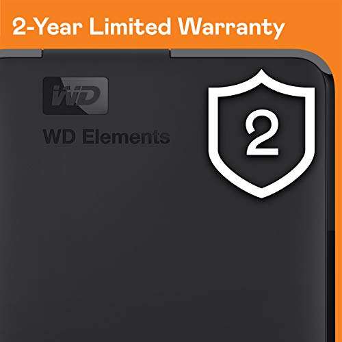 Disque dur externe 2.5" Western Digital WD Elements Portable - 5 To (WDBU6Y0050BBK-WESN)