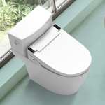 Siège de toilette électronique Vovo Stylement VB-6000SE , Siège chauffant, Eau chaude et sèche, Veilleuse LED (Vendeur tiers)