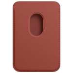 Porte-cartes en cuir officiel Apple avec MagSafe pour iPhone - Plusieurs coloris (V1)