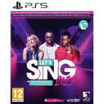 Jeu Let’s Sing 2023 sur PS5 (+ 2 bons d'achat de 7.12€ à dépenser dès 50€ d'achat)