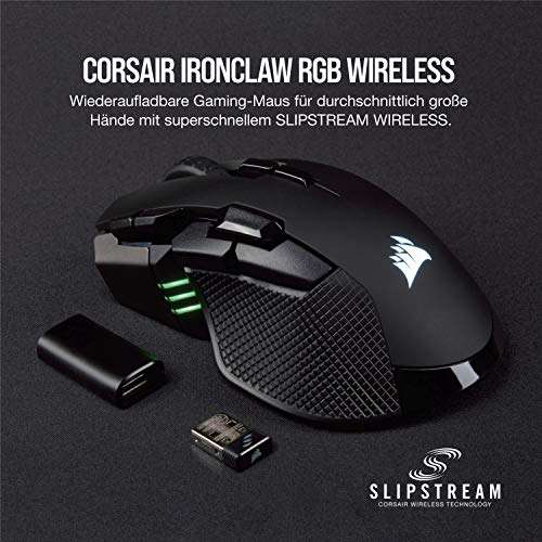 Souris Gaming sans fil Corsair Ironclaw RGB Wireless FPS/MOBA