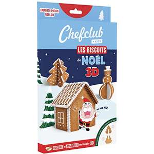 Chefclub Kids - Emporte-Pièces 3D Les Biscuits de Noël