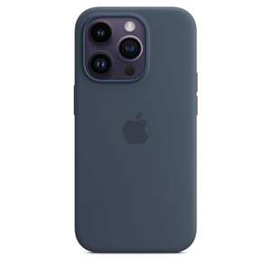 Étui Apple MagSafe en silicone pour iPhone 14 Pro - Bleu tempête