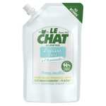 Lot 6 recharges savon mains LE CHAT 6 x 500 ml Testé dermatologiquement (Via abonnement et coupon )