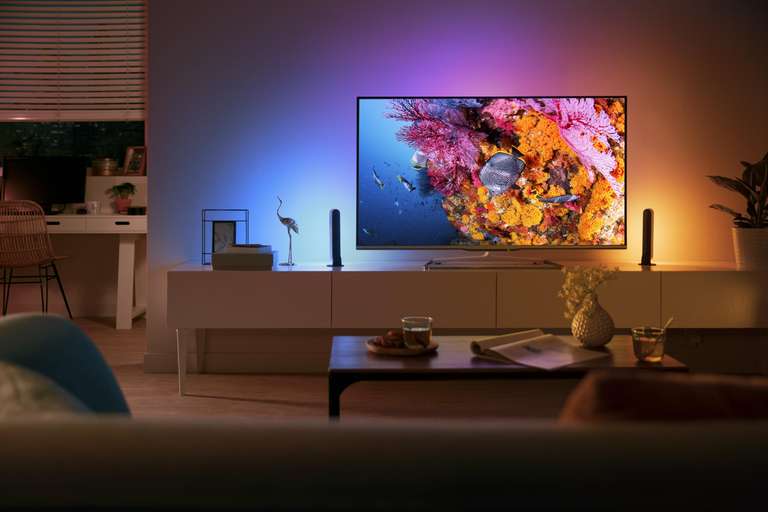 Barre lumineuse à LED Extension Philips Hue Play White & Color - Blanc