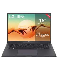 LG 16UD70R-G.AX56B, 16" WUXGA, Ryzen 5 7530U, 16GB RAM, 512GB SSD, AMD Radeon Graphics (Frontaliers Espagne)