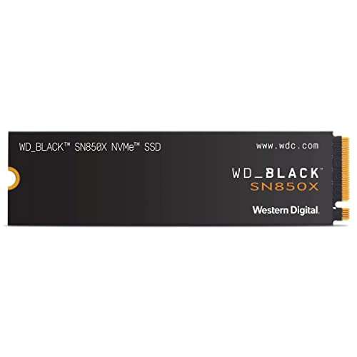 SSD Interne Western Digital WD_Black SN850X NVMe 2280 PCIe 4.0 - 4 To (WDS400T2X0E)