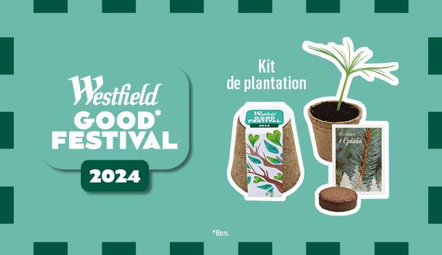 [Carte Westfield Club] Kit de Plantation offert - Westfield Vélizy 2 (78)