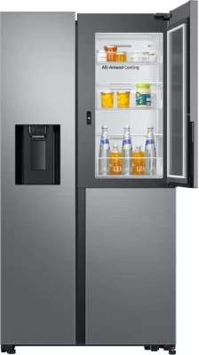 Réfrigérateur américain Samsung RH65A5401M9 - 628 L (410+218), froid ventilé, avec distributeur eau & glaçons, F