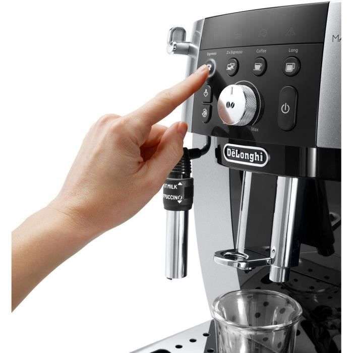 De'Longhi EC221.CD - machine à café avec buse vapeur Cappuccino - 15 bar  - noir - Expresso avec broyeur à la Fnac