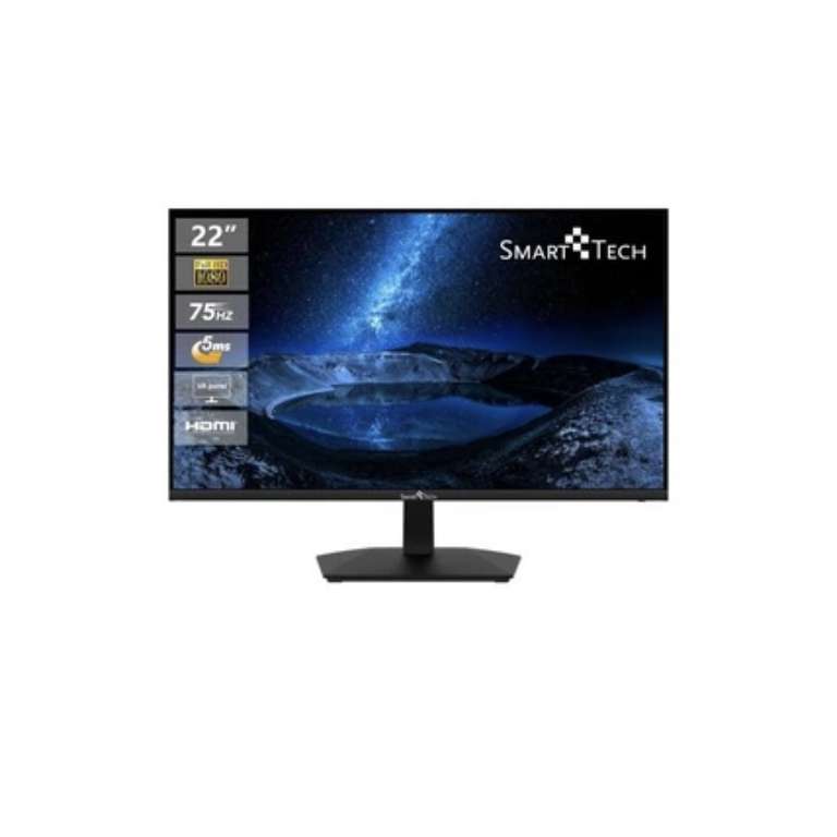 Écran PC 22" Smart Tech 215N01FVF - Full HD, Dalle VA, 75 Hz, 5 ms (vendeur tiers)