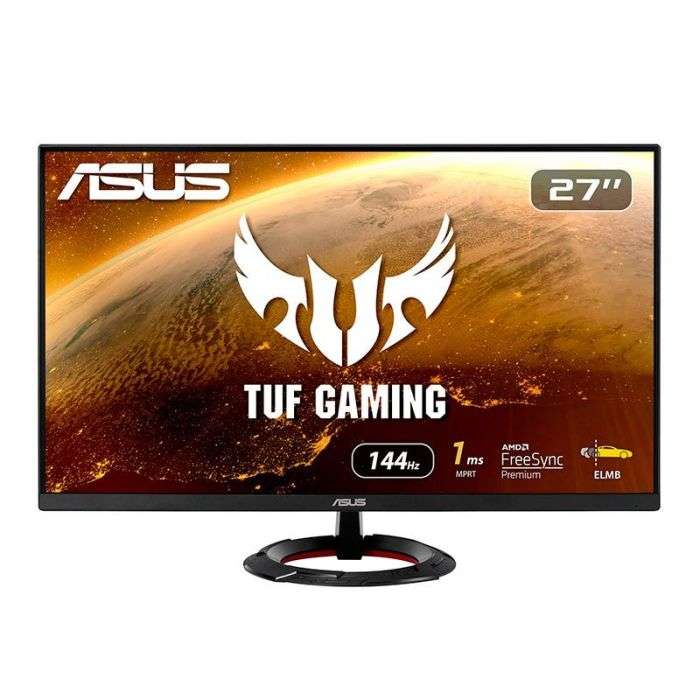 Ecran PC 27" Asus TUF Gaming VG279Q1R - FHD, Dalle IPS, 144Hz, 1ms