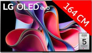 TV LG 65" OLED65G3 - 4K UHD, 120Hz, HDR10 Pro, Dolby Vision IQ, HDMI 2.1, Smart TV (via ODR 300€)