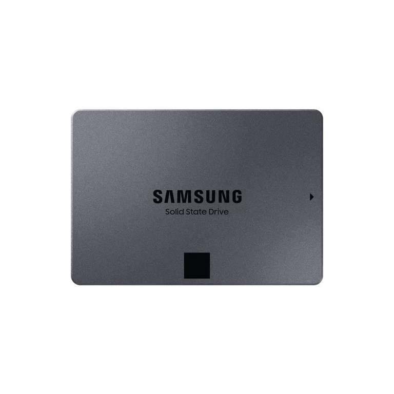 SSD interne 2.5" Samsung 870 QVO (MZ-77Q4T0BW) - 4 To, QLC 3D, DRAM (+9,00€ en Rakuten Points - Vendeur Boulanger)