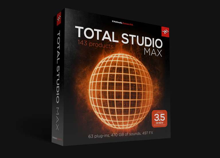 Total Studio 3.5 MAX IK Multimedia (Dématérialisé)