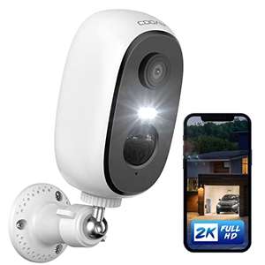 Caméra de surveillance extérieur Cooau Z S-GQ1 - 2K, Batterie intégrée, IP65 (Vendeur tiers)