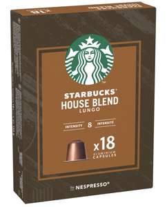 Sélection de produits Starbucks en promotion - Ex : Café Nespresso House Blend - 7 x 18 capsules