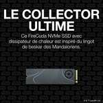 SSD interne NVMe Seagate FireCuda - 1 To (ZA1000GM1A011)