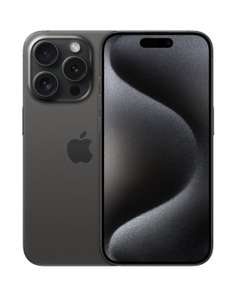 Smartphone 6,1" Apple iPhone 15 Pro 128Go - Noir titane (vendeur tiers)