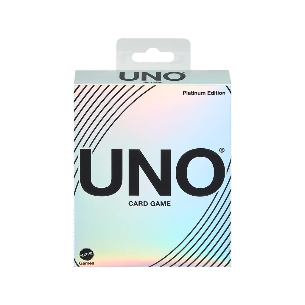 Jeu de Cartes Uno Édition Platinium