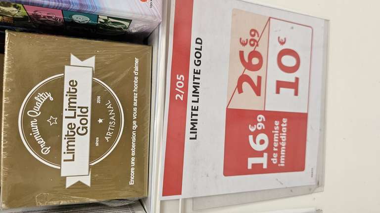 Jeu de société Limite limite Gold - Auchan Longuenesse (62)