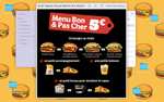 Menu Burger + Petit accompagnement + Petite boisson + Petit Bonus