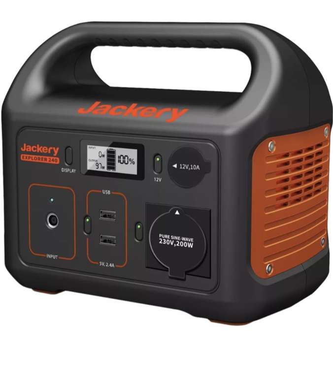 Batterie nomade Jackery 240EU - 16800mAh