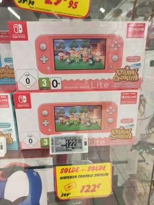 Pack Console Nintendo Switch Lite Corail + Animal Crossing (Saint-Flour 15)