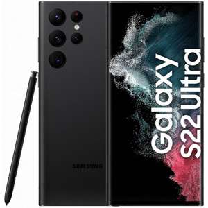Smartphone 6,8" Samsung Galaxy S22 Ultra -128 Go Noir fantôme (Version américaine)