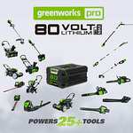 Débroussailleuse sans-fil Greenworks 80V avec Batterie 2Ah et Chargeur (Vendeur tiers)