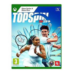 TopSpin 2K25 sur Xbox Series + One (dématerialisé, store Canada)
