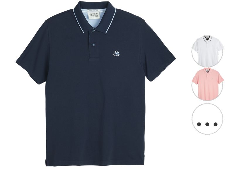 Polo à liseré Scotch & Soda - Du S au XXL, plusieurs couleurs — promo Maison