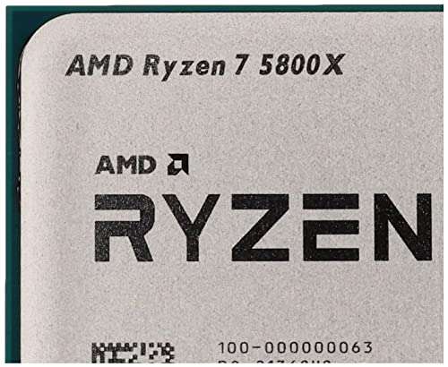 Processeur AMD Ryzen 7 5800X - 8C/16T, 3.8 GHz, Mode Turbo 4.7 GHz (Vendeur Tiers)